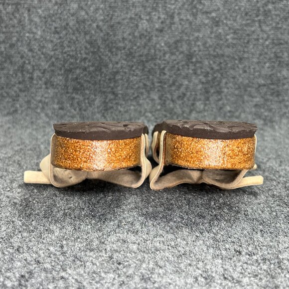 Birkenstock Mayari Sandals Womens Size 7 Cream Birko-Flor Buckle Strap Flip Flop - Picture 11 of 12